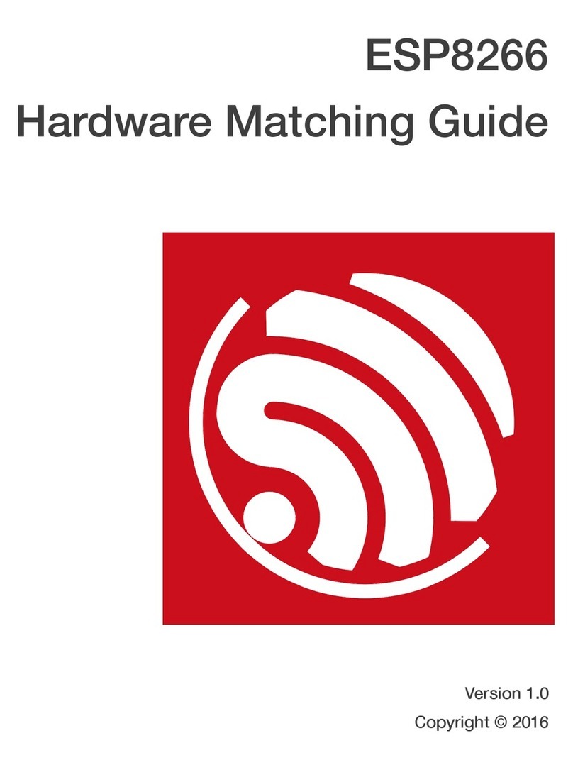 Espressif ESP8266 Series Matching Guide Espressif ESP8266 Series Matching Guide