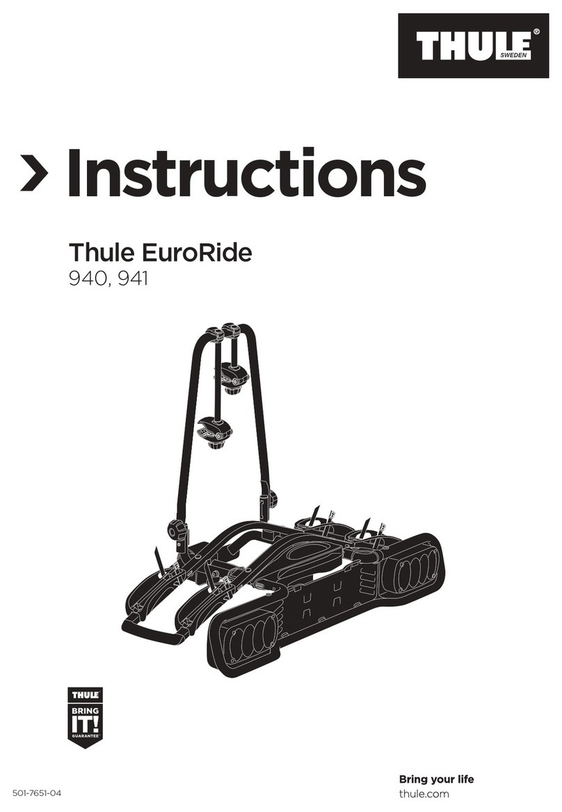 Thule EuroRide 940 instructions