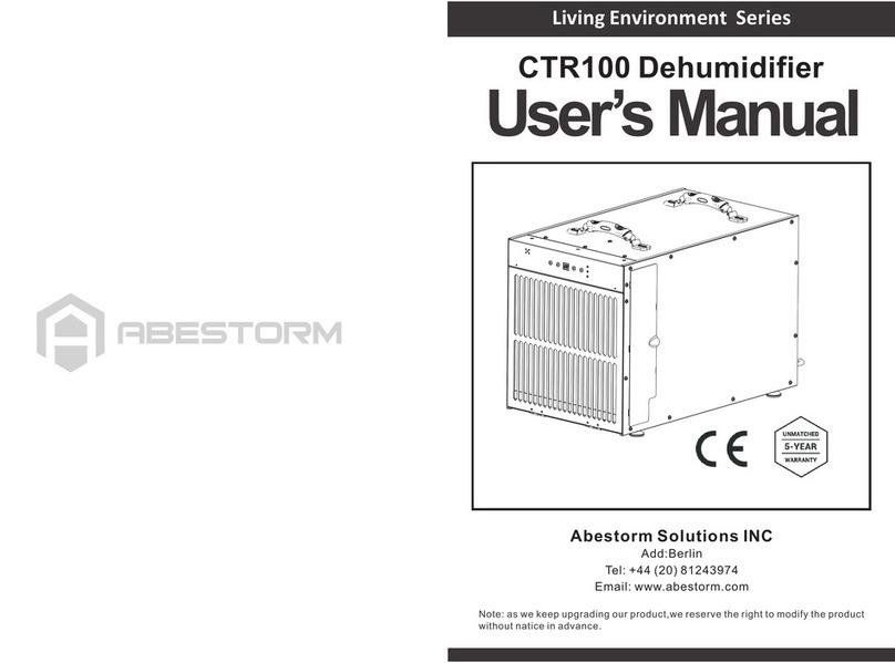 Abestorm Living Environment Series User manual