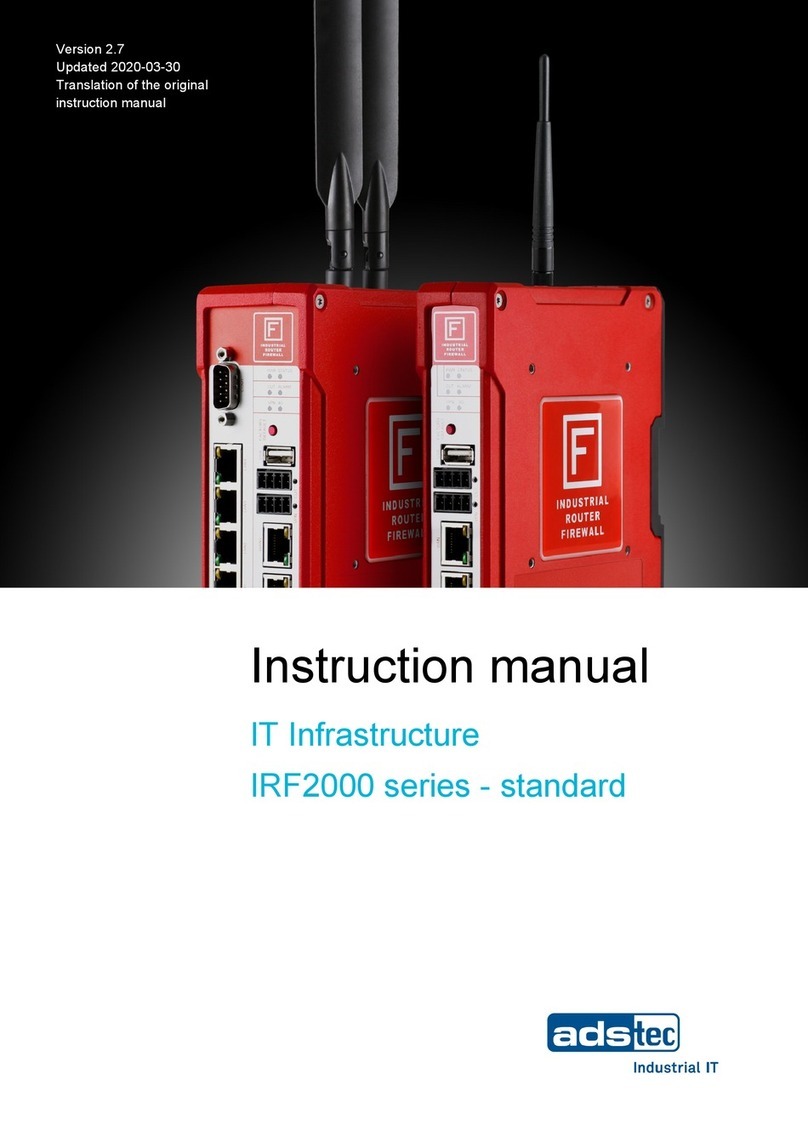 ADS-tec IRF2000 series instruction manual