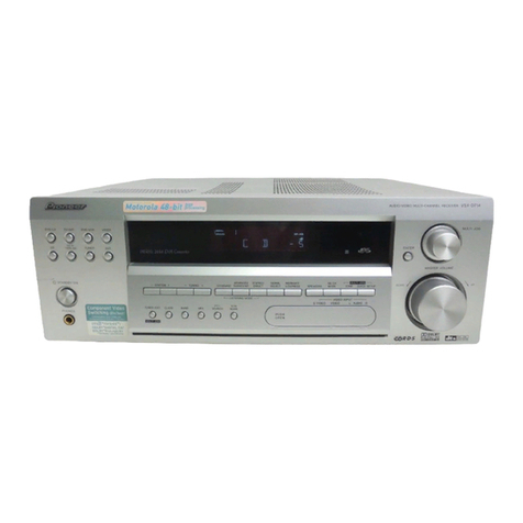 Pioneer VSX-D714-K User manual