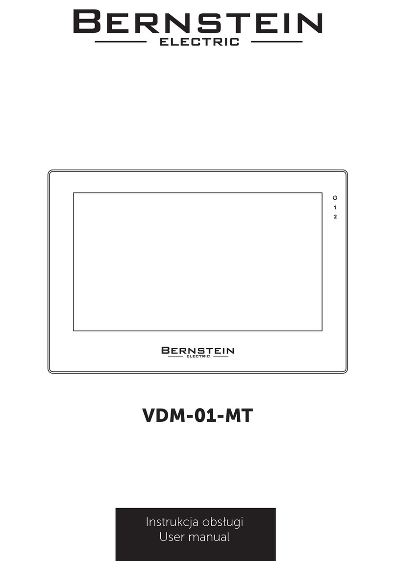 BERNSTEIN VDM-01-MT User manual
