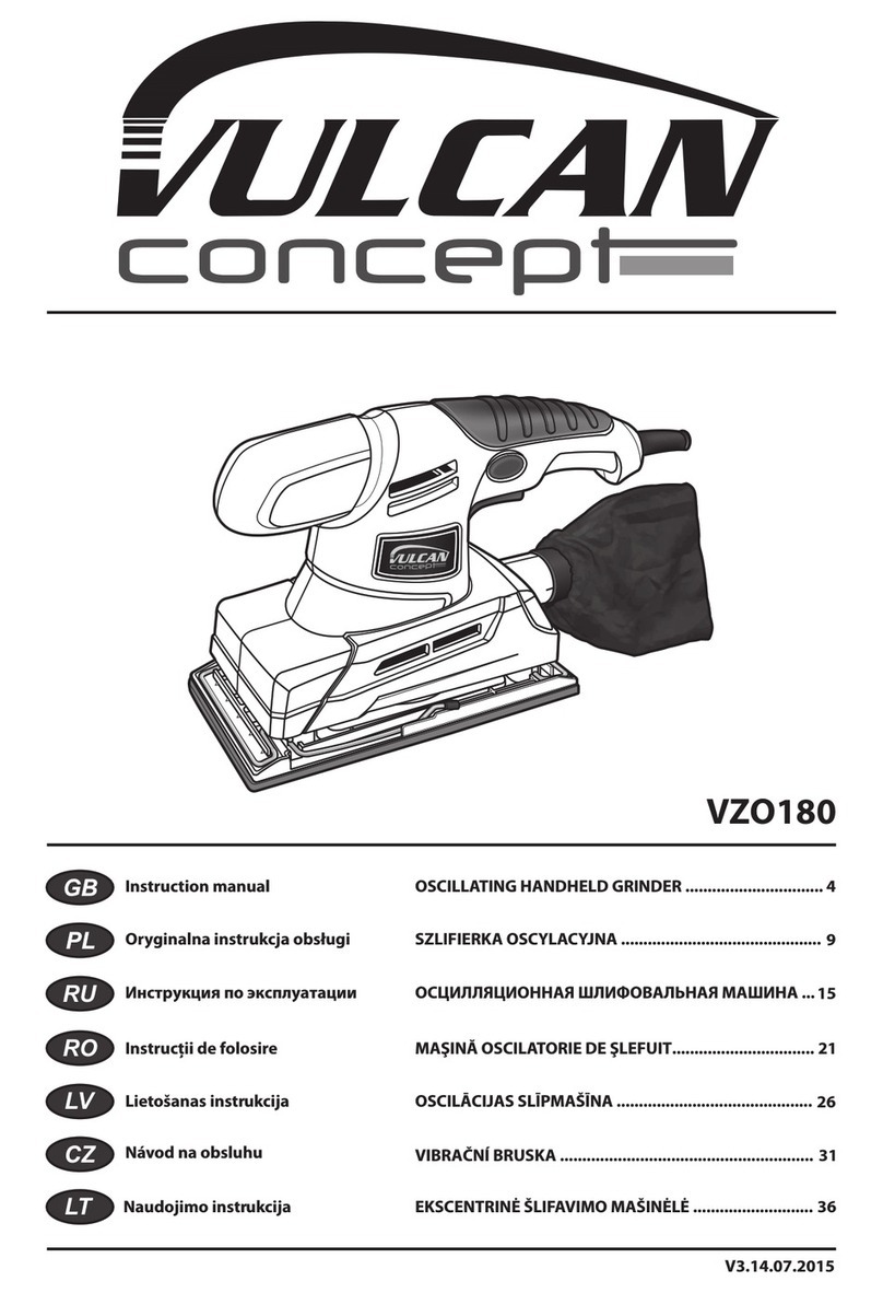 Vulkan VZO180 User manual