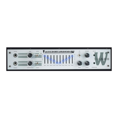 Warwick WA600 Service manual