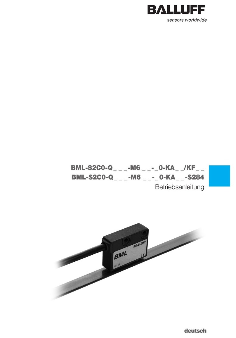 Balluff BML-S2C0-Q Series User manual