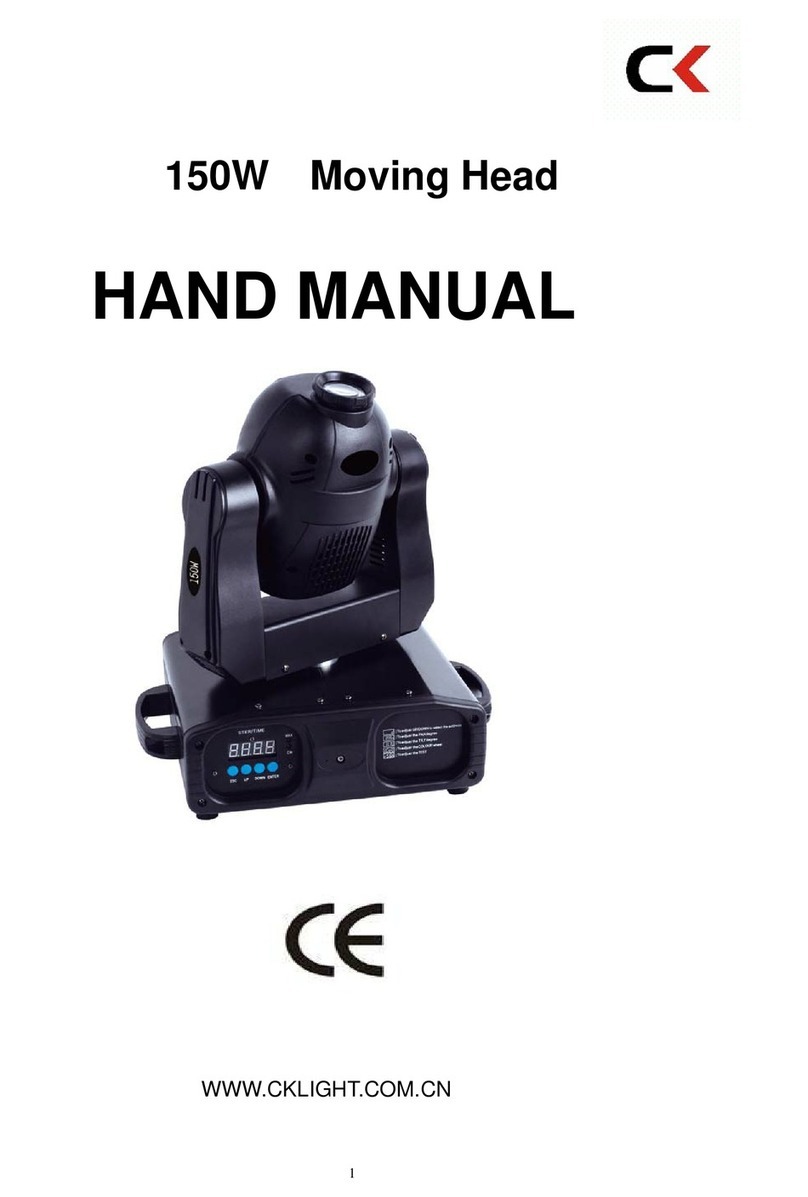 CK Light CK407 User manual