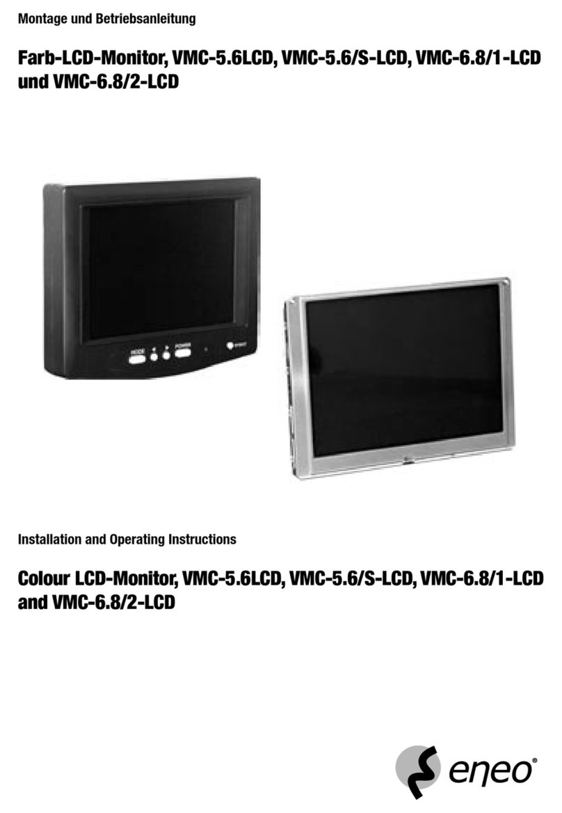 Eneo VMC-5.6LCD User manual