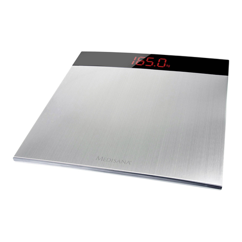Medisana XL Personal Scale PS 460 manual