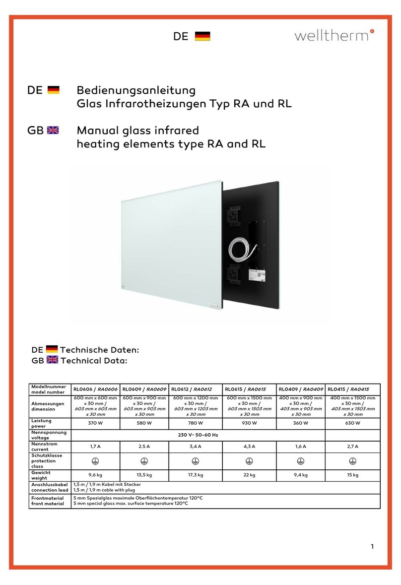 welltherm RL0606 manual