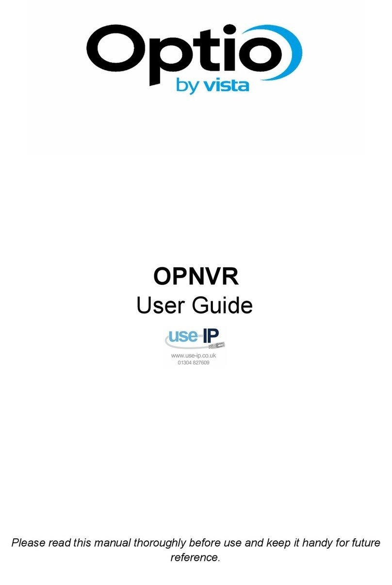 Vista Optio OPNVR Series user guide