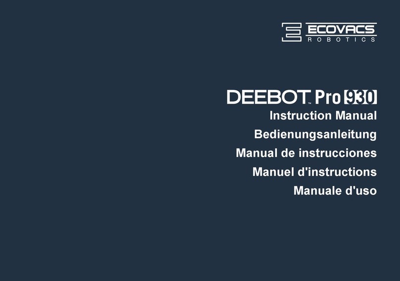 ECOVACS ROBOTICS DEEBOT Pro 930 User manual