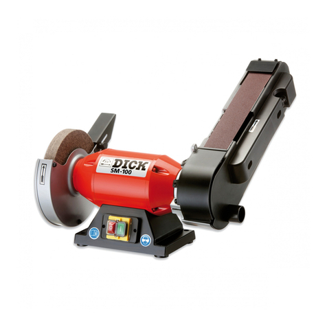 Dick SM-100 operating instructions