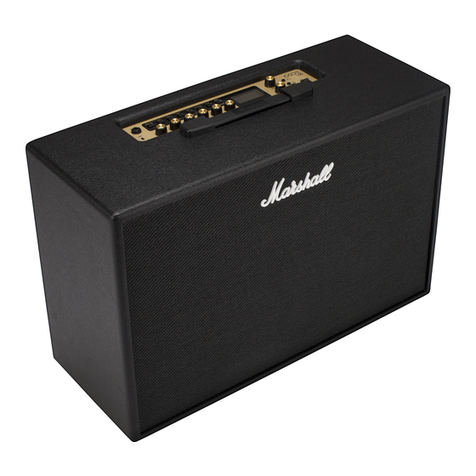 Marshall Amplification Code 100 User manual