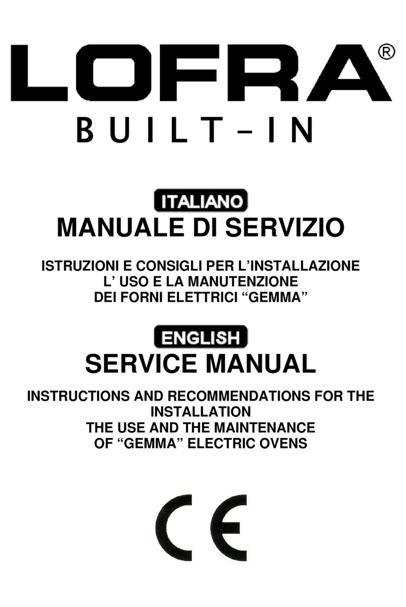 Lofra GEMMA Service manual