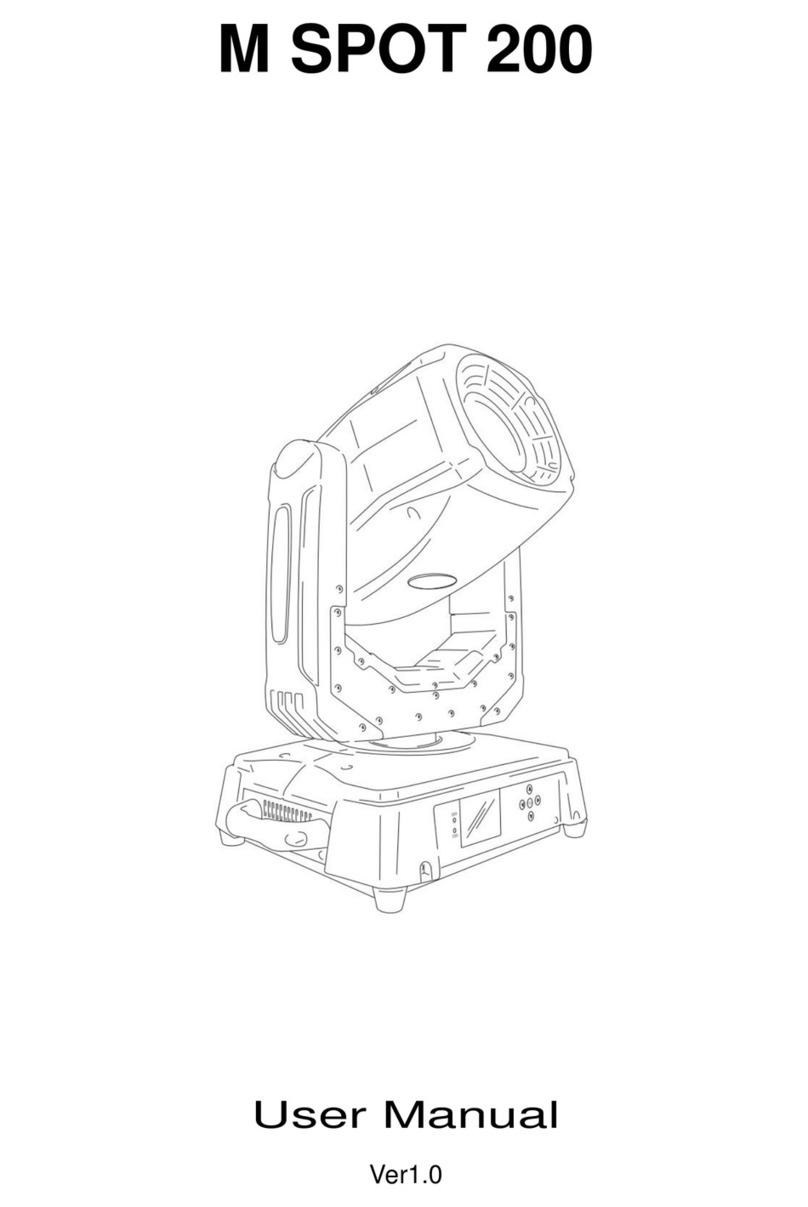 STSLITE M SPOT 200 User manual