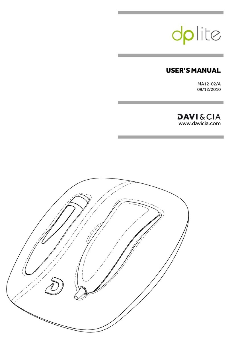 DAVI & CIA dpLite user manual DAVI & CIA dpLite user manual