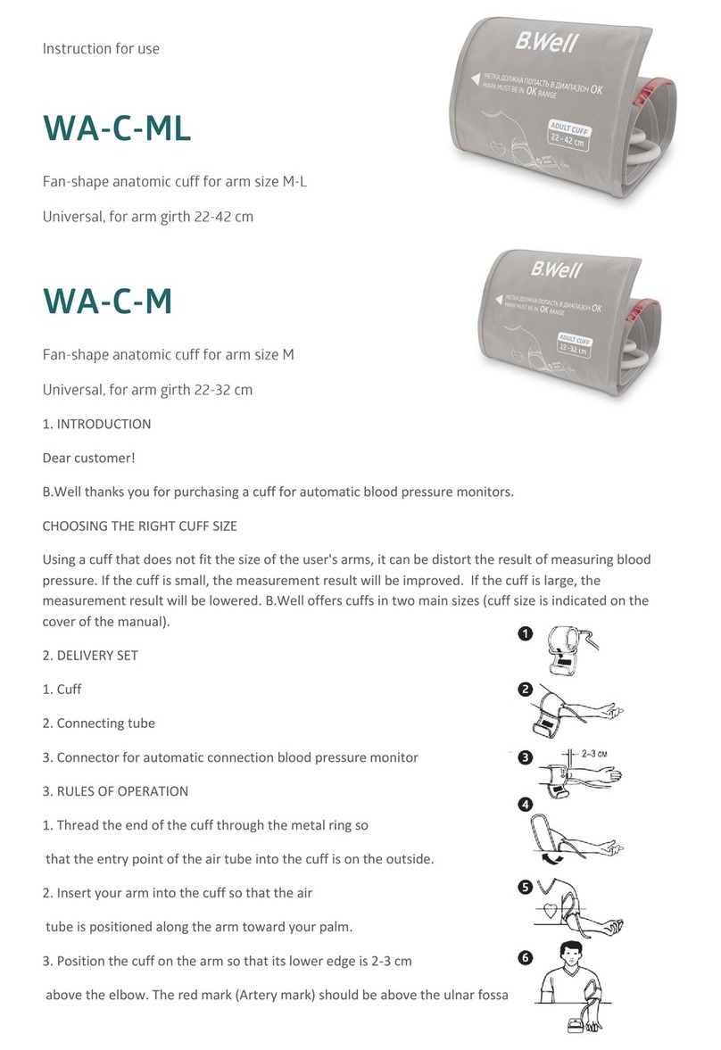 B.Well WA-C-ML Instructions for use