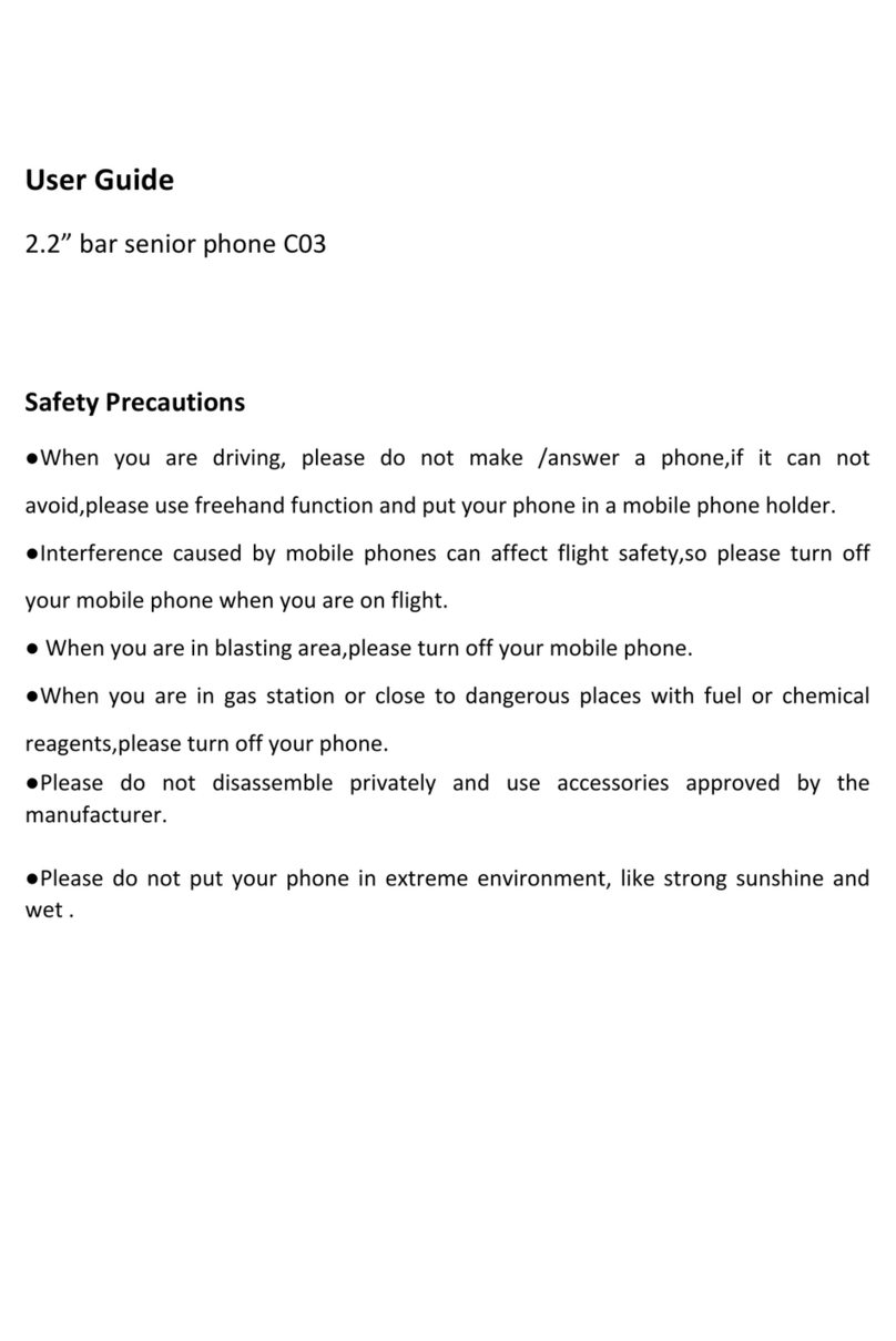 Easiphone C03 user guide