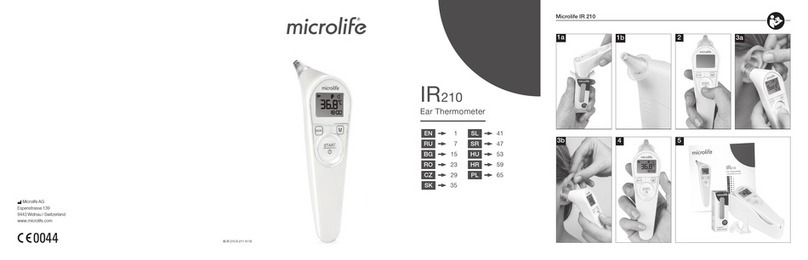 Microlife IR210 manual