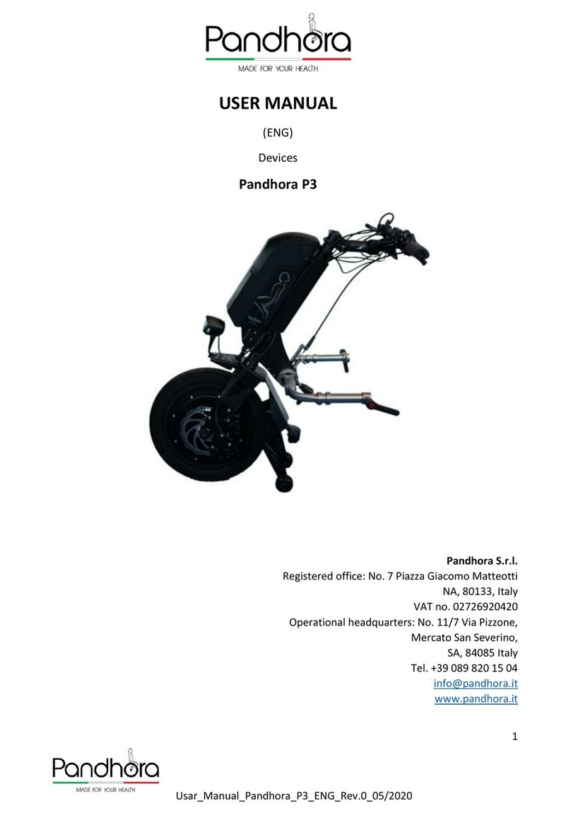 Pandhora P3 User manual