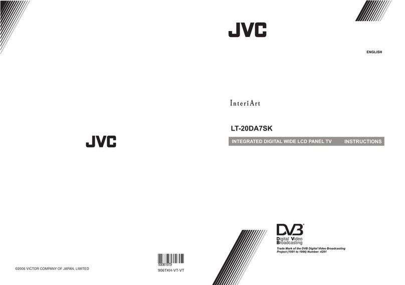 JVC InteriArt LT-20DA7SK User manual