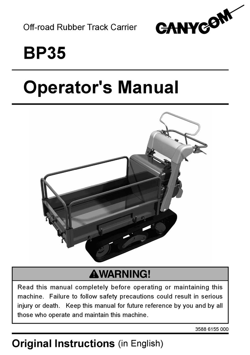 CanyCom BP35 Operator's manual