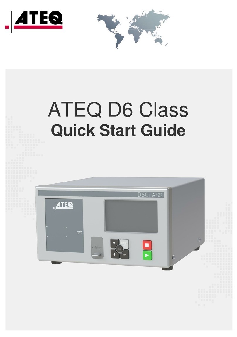 ATEQ D6 Series quick start guide