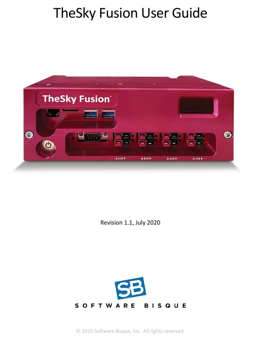 Software Bisque TheSky Fusion user guide
