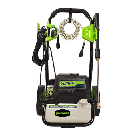 GreenWorks GPW2000-1 owner's manual
