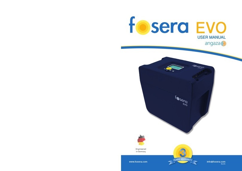 Fosera EVO Series User manual