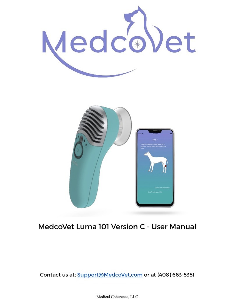 MedcoVet Luma 101 Version C user manual