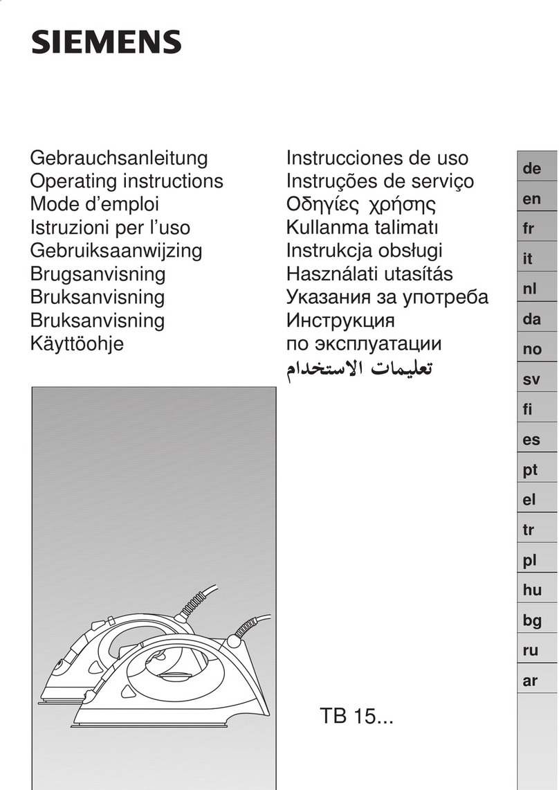 Siemens TB 15 Series User manual