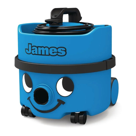 Numatic James JVP 180-11 Owner's instructions