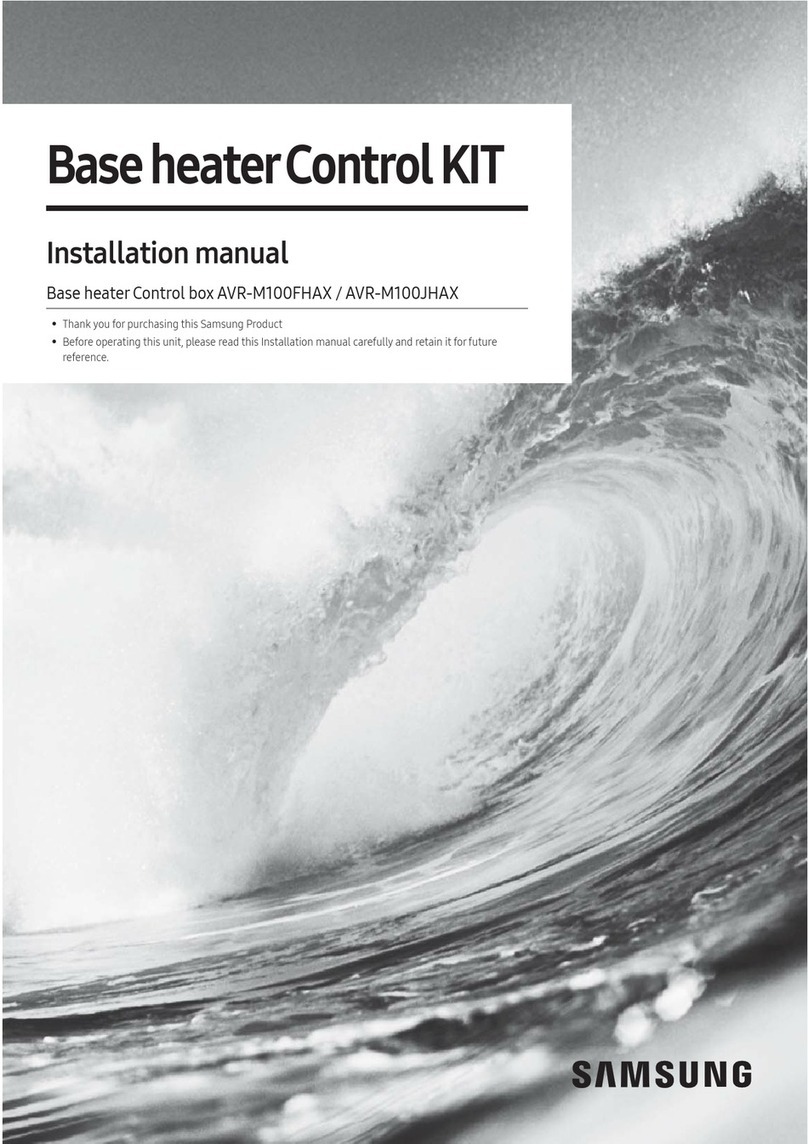 Samsung AVR-M100FHAX User manual