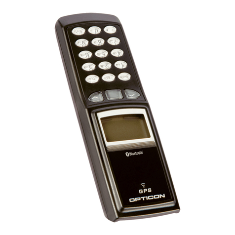 Opticon OPL-9815 User manual