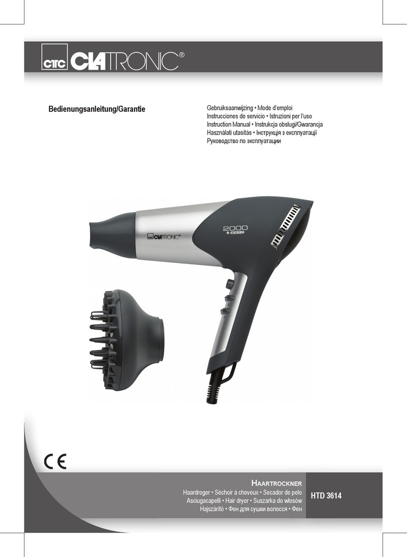Clatronic HTD 3614 User manual