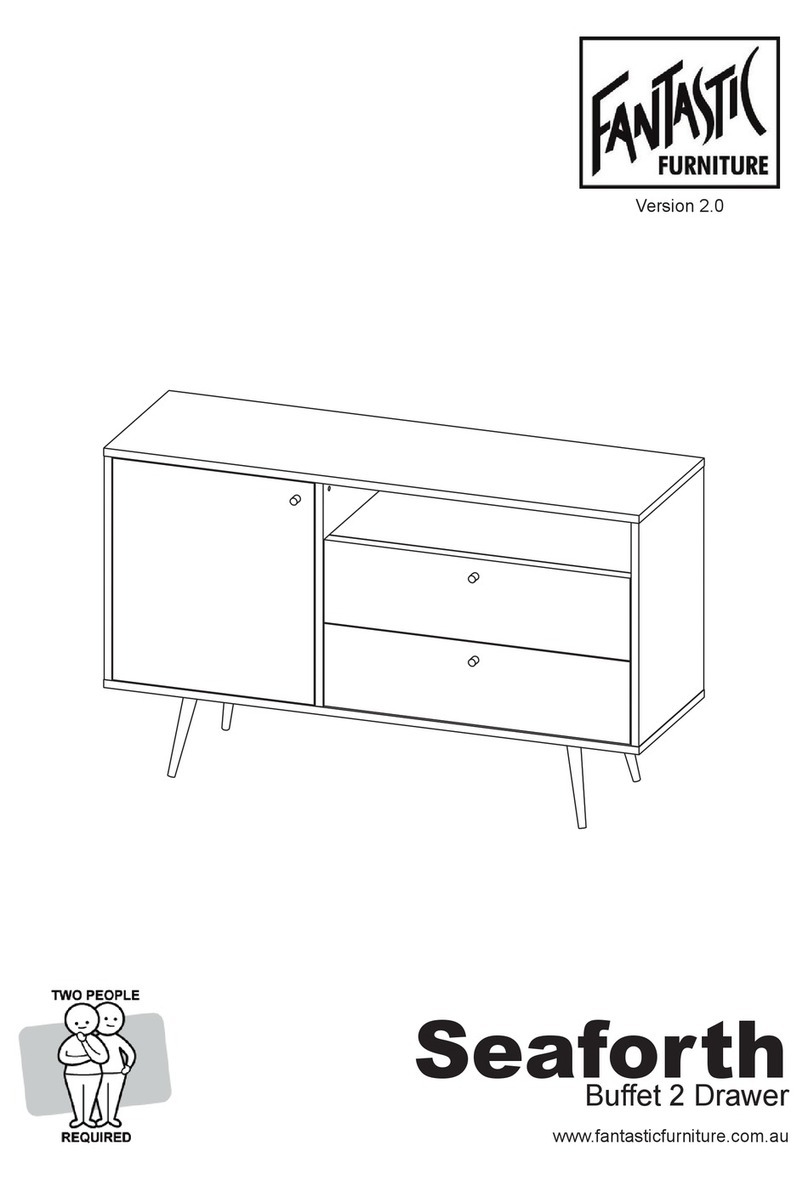 fantastic furniture Seaforth Buffet 2 Drawer manual fantastic furniture Seaforth Buffet 2 Drawer manual