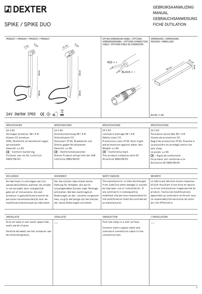 Dexter Laundry SPIKE manual