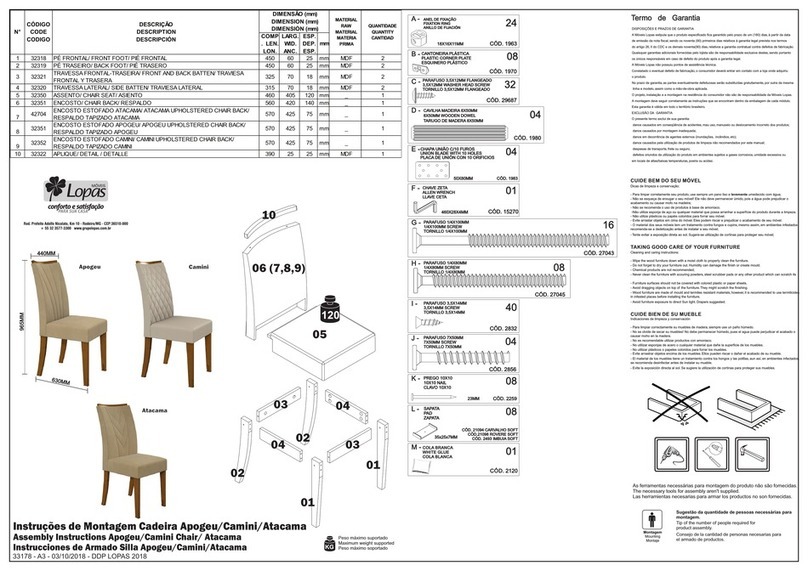 Lopas Apogeu Assembly instructions