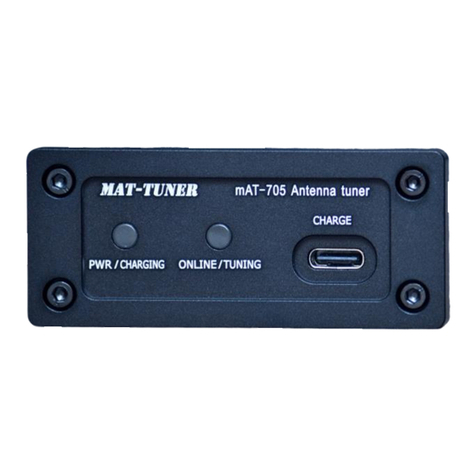 Mat-Tuner mAT-705 instruction manual