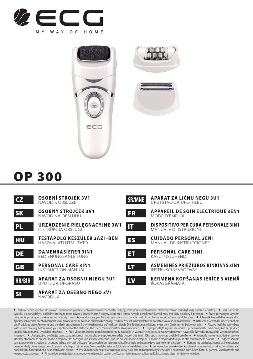ECG OP 300 instruction manual