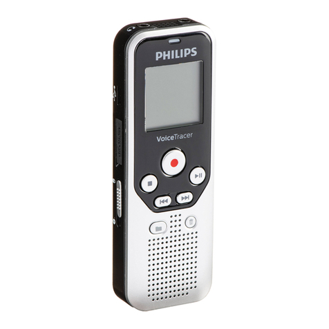 Philips VoiceTracer DVT1250 user manual