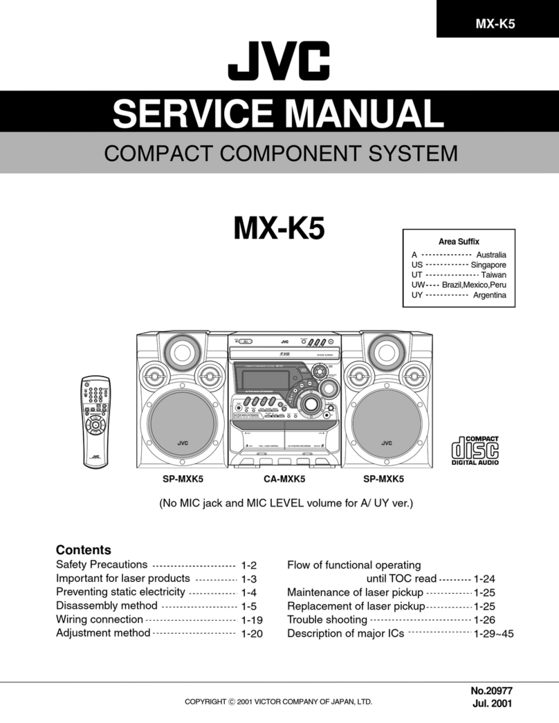 JVC MX-K5 User manual
