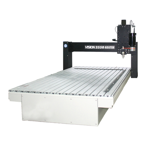 Vision Engraving & Routing Systems 5 Series User manual