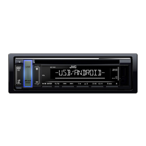 JVC KD-T401 quick start guide