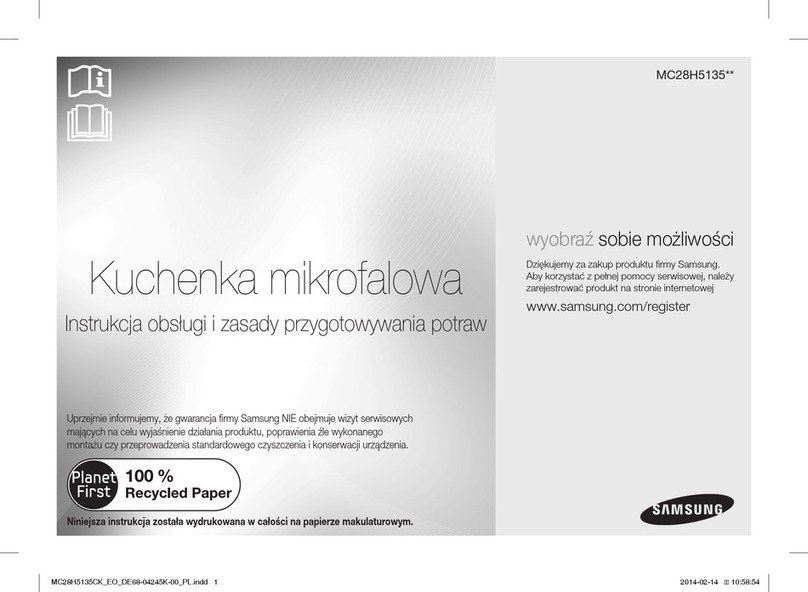 Samsung MC28H5135 Series Manual