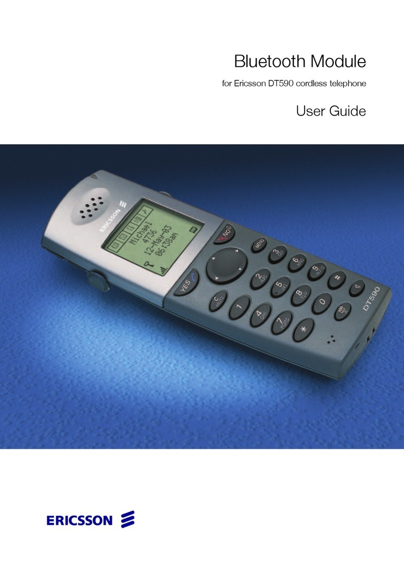 Ericsson DT590 User manual