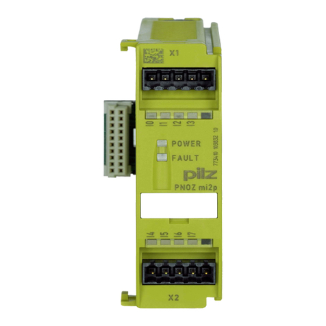 Pilz PNOZ mi2p User manual Pilz PNOZ mi2p User manual