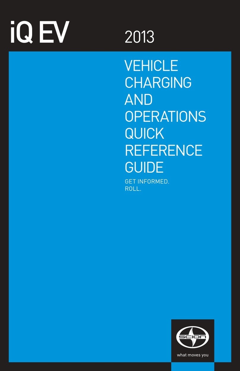 Scion iQ EV 2013 User manual