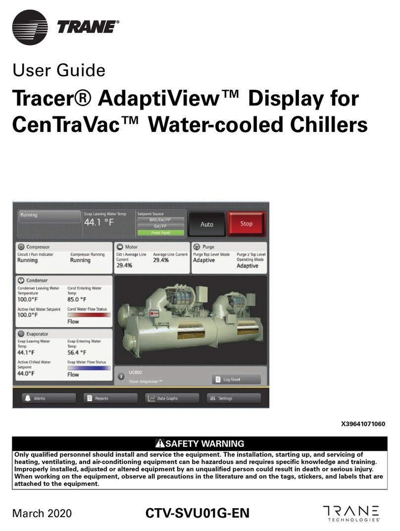 Trane Tracer AdaptiView user guide